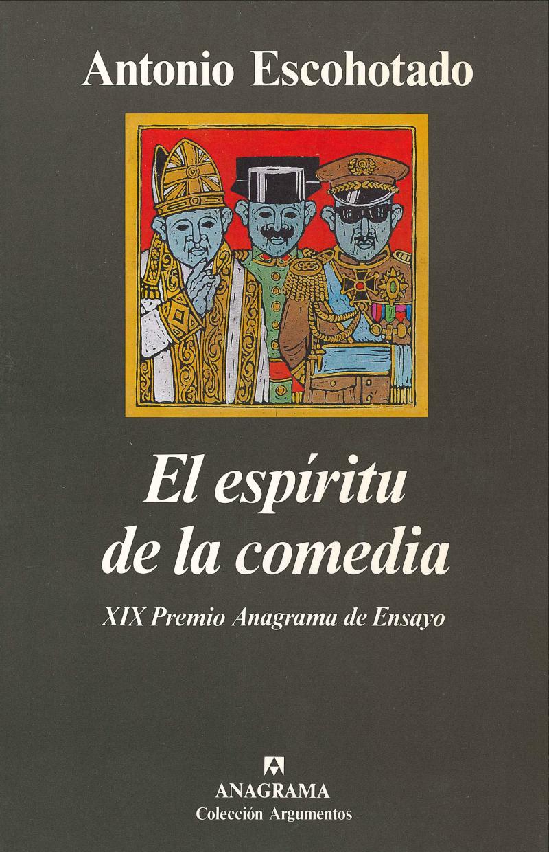 Portada del libro EL ESPIRITU DE LA COMEDIA
