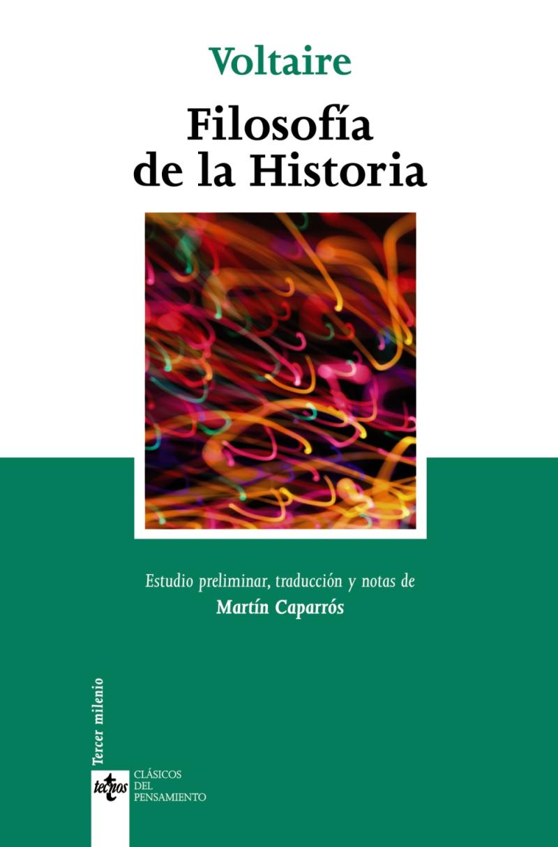 Portada del libro FILOSOFÍA DE LA HISTORIA