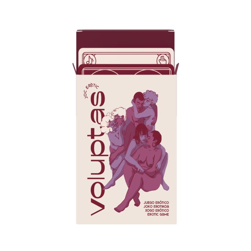 Portada del libro VOLUPTAS. JUEGO ERÓTICO