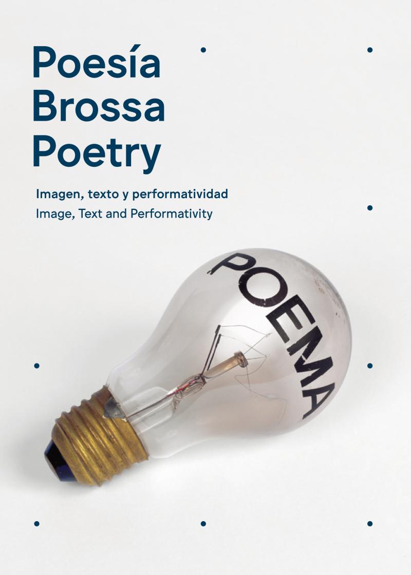 Portada del libro POESÍA BROSSA - IMAGEN, TEXTO Y PERFORMATIVIDAD