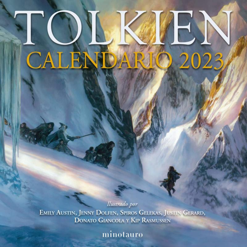 Portada del libro CALENDARIO TOLKIEN 2023