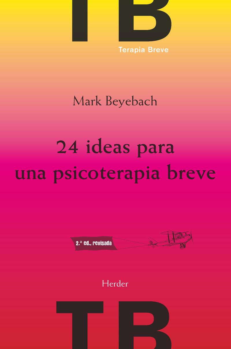 Portada del libro 24 IDEAS PARA UNA PSICOTERAPIA BREVE