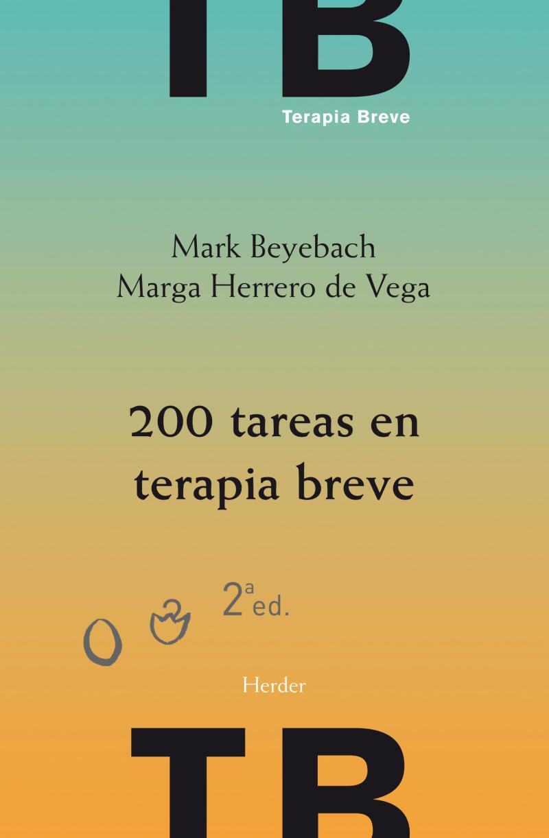 Portada del libro 200 TAREAS EN TERAPIA BREVE - INDIVIDUAL, FAMILIAR Y DE PAREJA