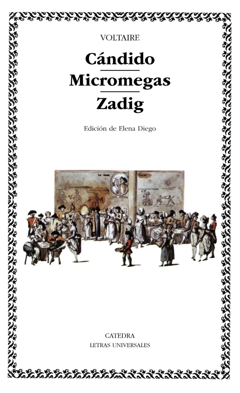 Portada del libro CÁNDIDO; MICROMEGAS; ZADIG