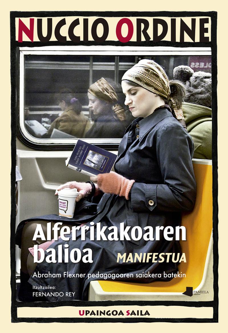 Portada del libro ALFERRIKAKOAREN BALIOA - MANIFESTUA