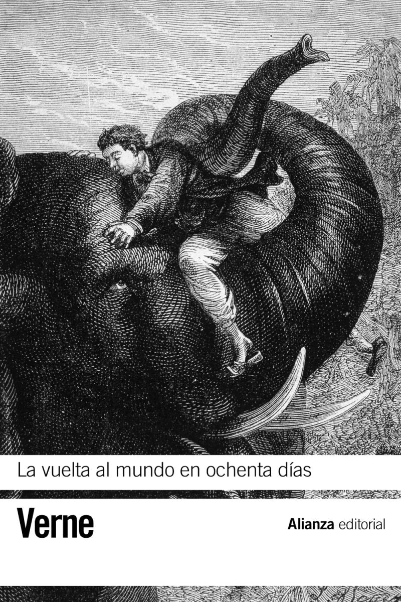 Portada del libro LA VUELTA AL MUNDO EN OCHENTA DÍAS