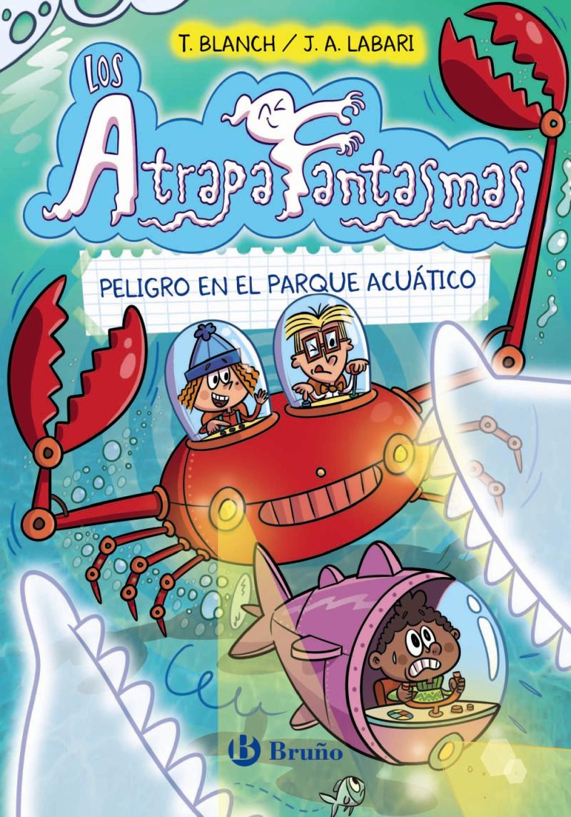 Portada del libro LOS ATRAPAFANTASMAS, 6. PELIGRO EN EL PARQUE ACUÁTICO