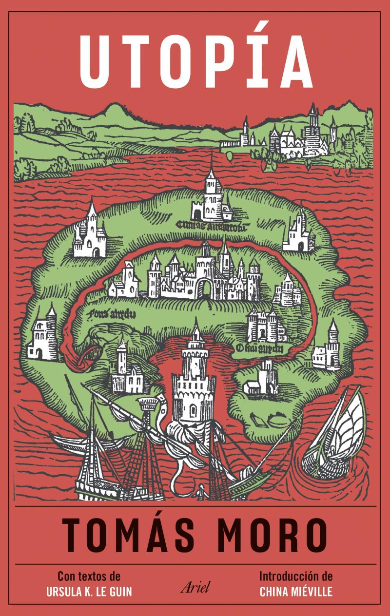 Portada del libro UTOPÍA - CON TEXTOS DE URSULA K. LE GUIN. INTRODUCCIÓN DE CHINA MIÉVILLE