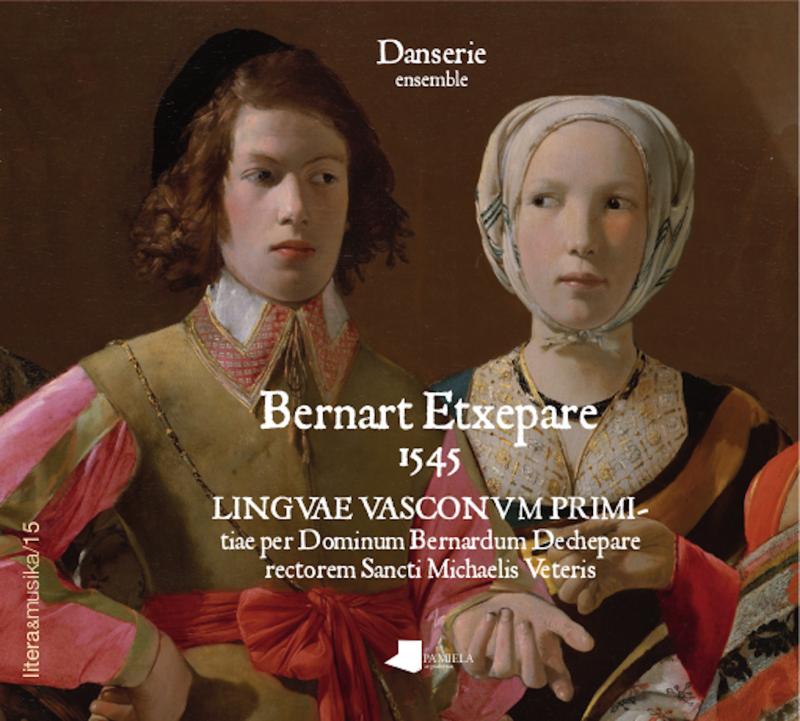 Portada del libro BERNART ETXEPARE 1545 - LINGUAE VASCONUM PRIMITIAE