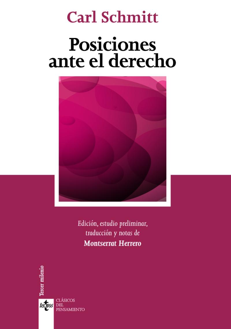 Portada del libro POSICIONES ANTE EL DERECHO