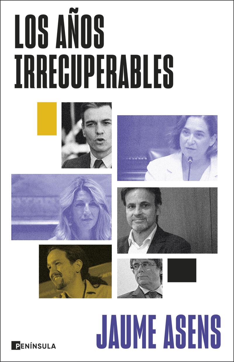 Portada del libro LOS AÑOS IRRECUPERABLES