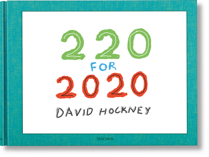 Portada del libro DAVID HOCKNEY. 220 FOR 2020
