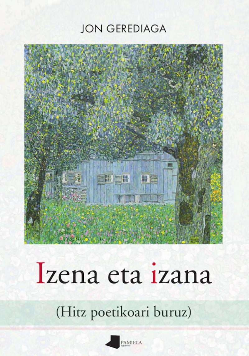Portada del libro IZENA ETA IZANA (HITZ POETIKOARI BURUZ)