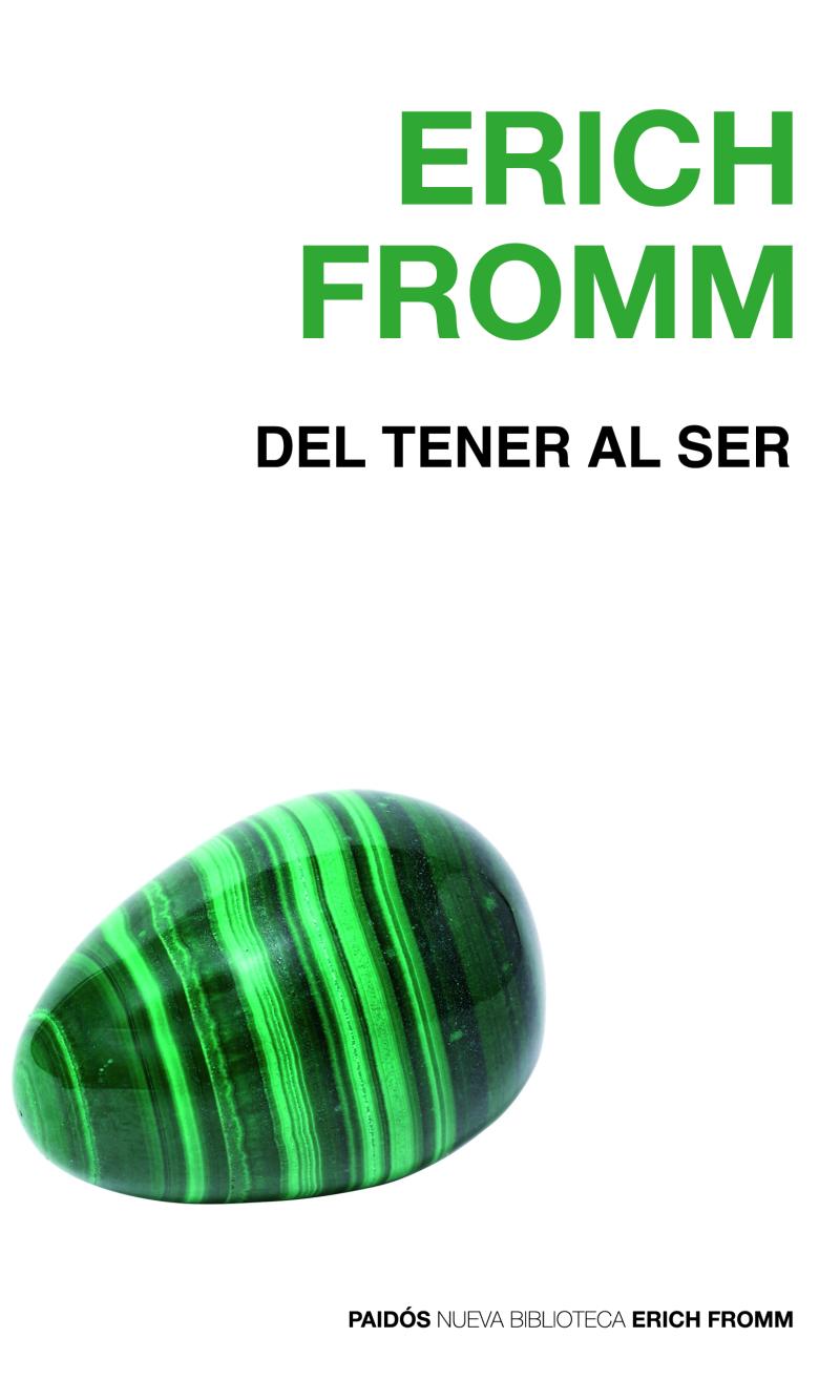 Portada del libro DEL TENER AL SER
